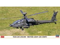 Hasegawa 1/48 WAH-64D APACHE 'BRITISH ARMY AIR CORPS' (07445) English Color Guide  Paint Conversion Chart