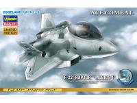 Hasegawa Egg Plane F-22 RAPTOR 'MOBIUS 1' ACE COMBAT(SP350) English Color Guide  Paint Conversion Chart