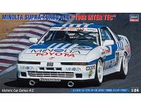 Hasegawa 1/24 MINOLTA SUPRA TURBO A70 '1988 INTER TEC' (HC42) English Color Guide  Paint Conversion Chart