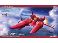 Hasegawa 1/72 TR-5 HARPY 'NORMA' CRUSHER JOE(CW22) English Color Guide  Paint Conversion Chart