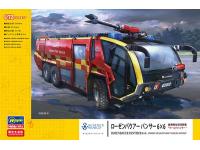 Hasegawa 1/72 ROSENBAUER PANTHER 6x6 AIRPORT CRASH TENDER 'WORLD PANTHER' (SP486) English Color Guide  Paint Conversion Chart