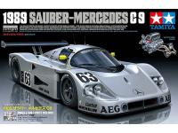 tamiya 1/24 1989 sauber-mercedes c9 (24359) english color guide 