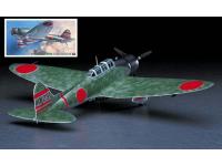 Hasegawa 1/48 Aichi D3A1 Type 99 Carrier Dive Bomber (VAL) MODEL 11 'Midway Island' (JT56) English Color Guide  Paint Conversion Chart
