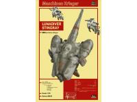 Hasegawa 1/35 LUNADIVER STINGRAY Maschinen Krieger (MK03) English Color Guide  Paint Conversion Chart