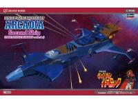 Hasegawa 1/1500 ARCADIA SECOND SHIP (PHANTOM DEATH SHADOW conversion) (CW08) English Color Guide  Paint Conversion Chart