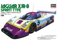 Hasegawa 1/24 JAGUAR XJR-8 SPRINT TYPE (20281) English Color Guide  Paint Conversion Chart