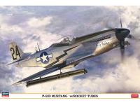 Hasegawa 1/32 P-51D MUSTANG w/ROCKET TUBES (08244) English Color Guide  Paint Conversion Chart