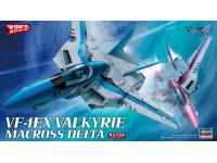 Hasegawa 1/72 VF-1EX VALKYRIE MACROSS DELTA (65833) English Color Guide  Paint Conversion Chart