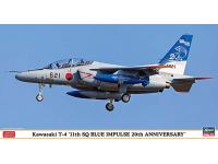 Hasegawa 1/48 Kawasaki T-4 '11th SQ BLUE IMPULSE 20th ANNIVERSARY'(07438) English Color Guide  Paint Conversion Chart