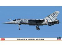 Hasegawa 1/72 MIRAGE F.1C 'SPANISH AIR FORCE'(02204) English Color Guide  Paint Conversion Chart