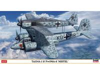 Hasegawa 1/72 Ta154A-1  Fw190A-8 'MISTEL' (02193) English Color Guide  Paint Conversion Chart
