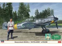 Hasegawa 1/32 Messerschmitt Bf109G-6 'JUUTILAINEN' w/ FIGURE (08242) English Color Guide  Paint Conversion Chart