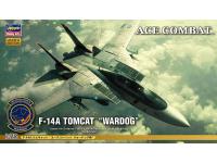 Hasegawa 1/72 F-14A TOMCAT 'WARDOG' ACE COMBAT (SP335) English Color Guide  Paint Conversion Chart