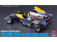 Hasegawa 1/24 WILLIAMS FW14 (ALL METAL ENGINE DETAILS) (CH49) English Color Guide  Paint Conversion Chart