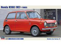 Hasegawa 1/24 Honda N360 (NII) (1969) (HC21) English Color Guide  Paint Conversion Chart