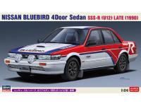 Hasegawa 1/24 NISSAN BLUEBIRD 4Door Sedan SSS-R (U12) LATE (1990) (20521) English Color Guide  Paint Conversion Chart