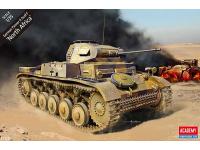 Academy 1/35 German Panzer II Ausf.F 'North Africa' (13535) Color Guide  Paint Conversion Chart