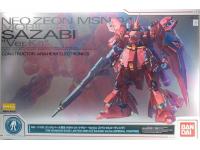 bandai premium p gundam base limited sazabi ver. ka special coating mg 1/100 model kit