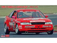 Hasegawa 1/24 TOM'S COROLLA LEVIN AE101 '1993 JTC' (20542) English Color Guide  Paint Conversion Chart