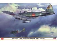 Hasegawa 1/32 Mitsubishi A6M5a ZERO FIGHTER TYPE 52 Koh 'JUNYO' (08258) English Color Guide  Paint Conversion Chart
