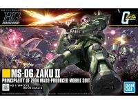 Bandai HG 1/144 MS-06 ZAKU II Color Guide  Paint Conversion Chart