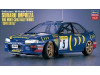 Hasegawa 1/24 SUBARU IMPREZA 1995 MONTE-CARLO RALLY WINNER 'SUPER DETAIL' (CH51) English Color Guide  Paint Conversion Chart