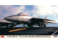 Hasegawa 1/72 F-14B TOMCAT 'VF-103 JOLLY ROGERS CHRISTMAS SPECIAL' (02391) English Color Guide & Paint Conversion Chart - i0