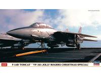 Hasegawa 1/72 F-14B TOMCAT 'VF-103 JOLLY ROGERS CHRISTMAS SPECIAL' (02391) English Color Guide  Paint Conversion Chart