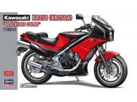 Hasegawa 1/12 Kawasaki KR250 (KR250A) 'BLACK/RED COLOR' (1984) (21740) English Color Guide & Paint Conversion Chart - i0