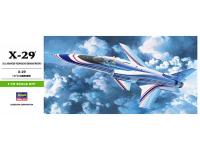 Hasegawa 1/72 X-29 (B13) English Color Guide  Paint Conversion Chart