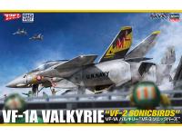 Hasegawa 1/48 VF-1A VALKYRIE 'VF-2 SONICBIRDS' (65875) English Color Guide & Paint Conversion Chart - i0