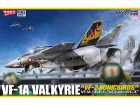 Hasegawa 1/48 VF-1A VALKYRIE 'VF-2 SONICBIRDS' (65875) English Color Guide  Paint Conversion Chart