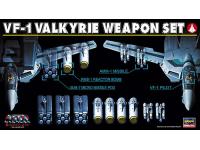 Hasegawa 1/72 VF-1 VALKYRIE WEAPON SET (65706) English Color Guide & Paint Conversion Chart - i0