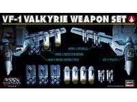 Hasegawa 1/72 VF-1 VALKYRIE WEAPON SET (65706) English Color Guide  Paint Conversion Chart