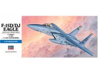 Hasegawa 1/72 F-15D/DJ EAGLE (D5) English Color Guide  Paint Conversion Chart