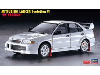 Hasegawa 1/24 MITSUBISHI LANCER Evolution VI 'RS VERSION' (20547) English Color Guide  Paint Conversion Chart