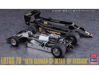 Hasegawa 1/20 LOTUS 79 '1978 GERMAN GP DETAIL UP VERSION' (SP498) English Color Guide  Paint Conversion Chart