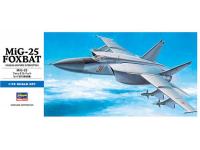 Hasegawa 1/72 MiG-25 FOXBAT (D4) English Color Guide  Paint Conversion Chart