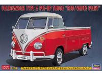Hasegawa 1/24 VOLKSWAGEN TYPE 2 PIC-UP TRUCK 'RED/WHITE PAINT' (20556) English Color Guide & Paint Conversion Chart - i0