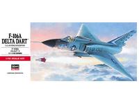 Hasegawa 1/72 F-106A DELTA DART (C11) English Color Guide  Paint Conversion Chart