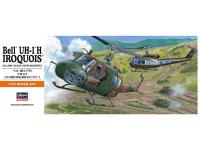Hasegawa 1/72 Bell UH-1H IROQUOIS (A11) English Color Guide & Paint Conversion Chart - i0