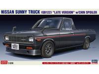 Hasegawa 1/24 NISSAN SUNNY TRUCK (GB122) 'LATE VERSION' w/ CHIN SPOILER (20552) English Color Guide & Paint Conversion Chart - i0