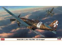 Hasegawa 1/48 MACCHI C.205 VELTRO '155 Gruppo' (07405) English Color Guide  Paint Conversion Chart