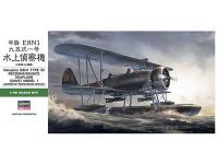 Hasegawa 1/48 Nakajima E8N1 TYPE 95 RECONNAISSANCE SEAPLANE (DAVE) MODEL 1 (JT97) English Color Guide  Paint Conversion Chart