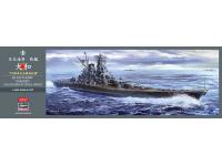 Hasegawa 1/450 IJN Battleship Yamato '70th Anniversary Special Edition' (SP334) English Color Guide  Paint Conversion Chart