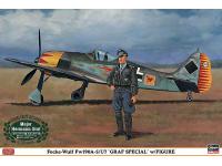 Hasegawa 1/32 Focke-Wulf Fw190A-5/U7 'GRAF SPECIAL' w/FIGURE (08241) English Color Guide & Paint Conversion Chart - i0