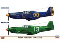 Hasegawa 1/72 P-51B/C MUSTANG 'AIR RACER' (02155) English Color Guide  Paint Conversion Chart