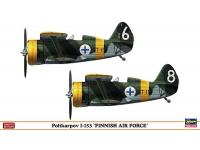 Hasegawa 1/72 Polikarpov I-153 'FINNISH AIR FORCE' (02144) English Color Guide  Paint Conversion Chart