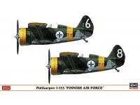 Hasegawa 1/72 Polikarpov I-153 'FINNISH AIR FORCE' (02144) English Color Guide & Paint Conversion Chart - i0