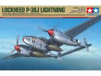 tamiya 1/48 lockheed p-38j lightning (61123) english color guide 